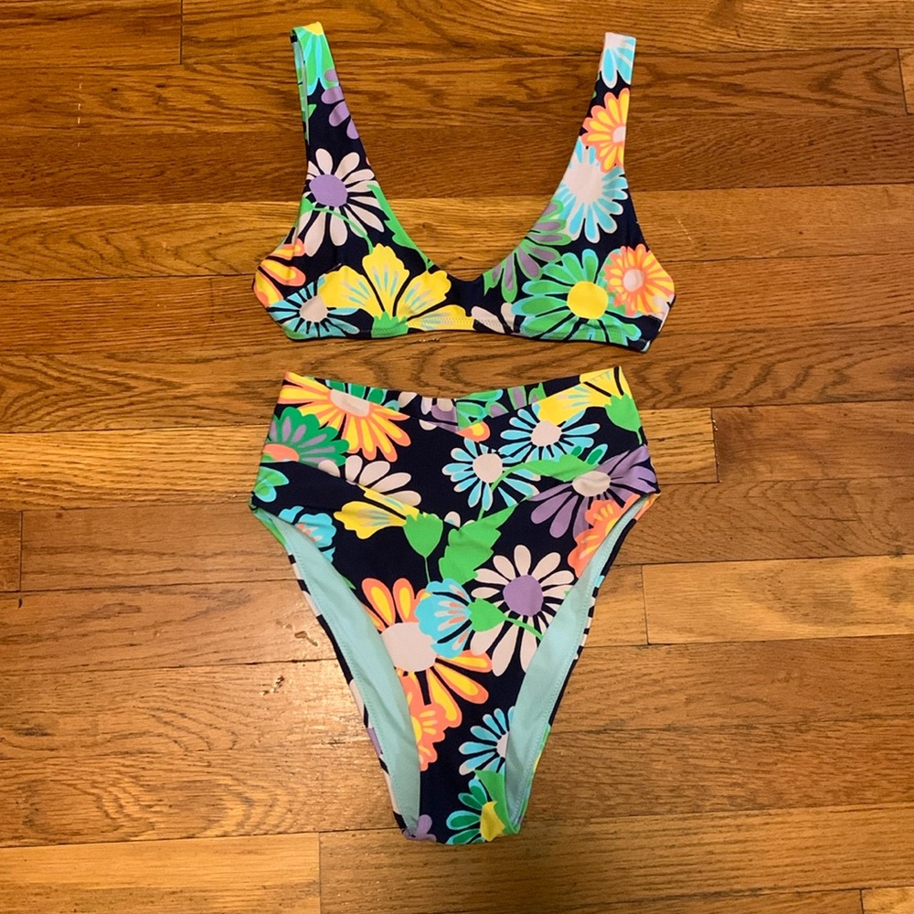 Aerie Floral Bikini set